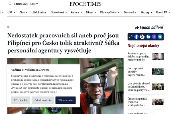 Úvodní obrázek k článku Epoch Times